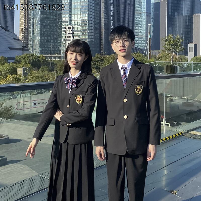 班服秋冬季套装韩版西装