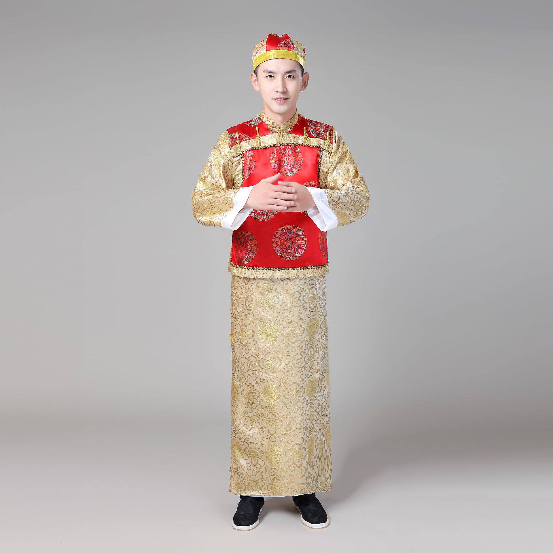 清朝阿哥服装满族古装男成人