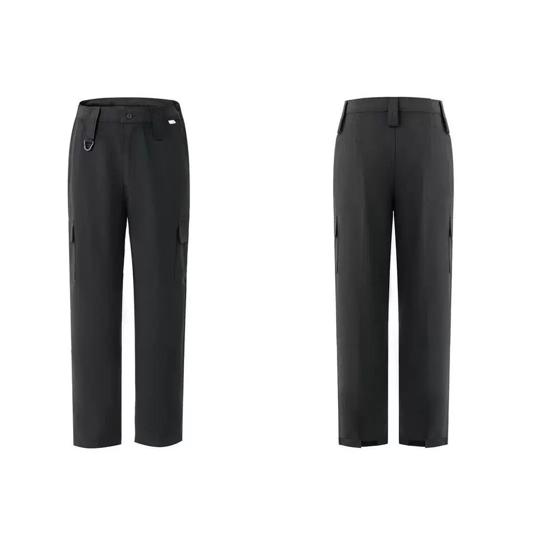 冬季速干加绒保安作训裤黑色工作服裤子耐磨战术裤作战裤保安执勤