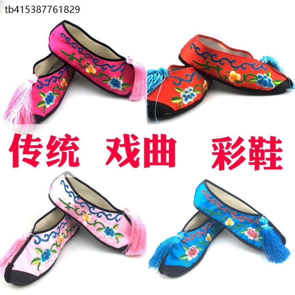 儿童演出古装鞋戏剧表曲