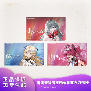 官方正品鸣潮 弗洛洛卡提希娅露帕头像亚克力摆件共鸣者主题周边