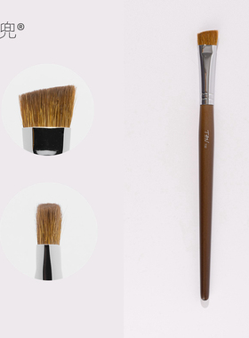 星兜超大号眉刷 快速上色自然雾眉野生眉 羊毛双头眉粉刷 T32 T33