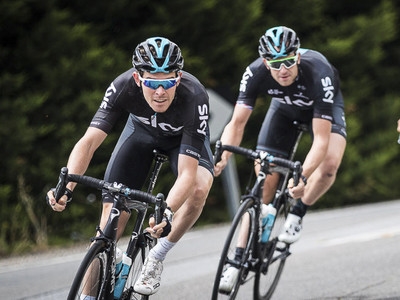 天空车队sky铁h三服男女铁人三项山地车骑行服透气速干可定