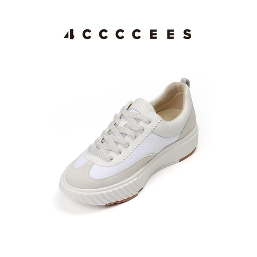 厚底增高4CCCCEES纯色德训鞋