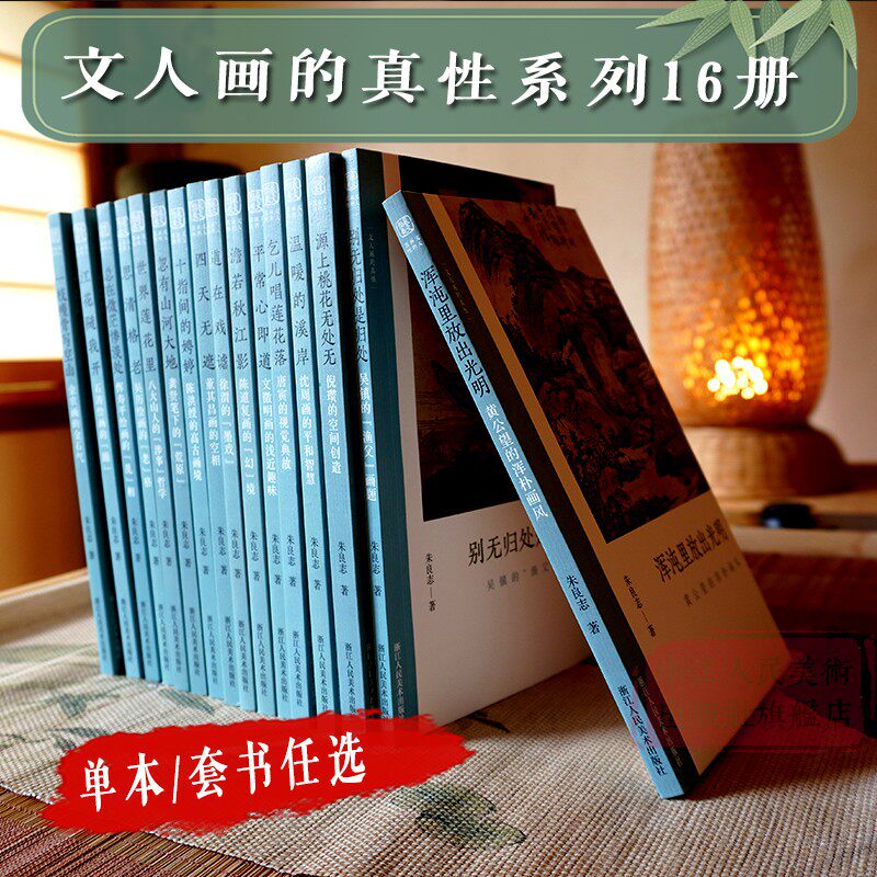 【单本/套书选择】文人画的真性丛书 一枝瘦骨写空山金农黄公望恽寿平