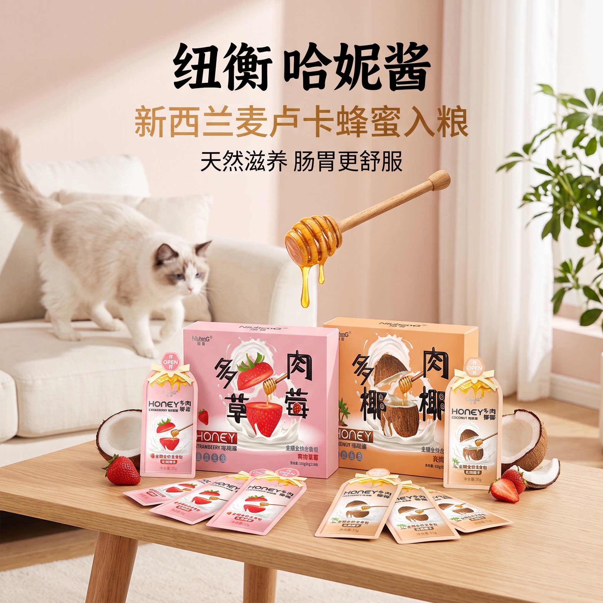 纽衡全价主食包麦卢卡蜂蜜乳鸽