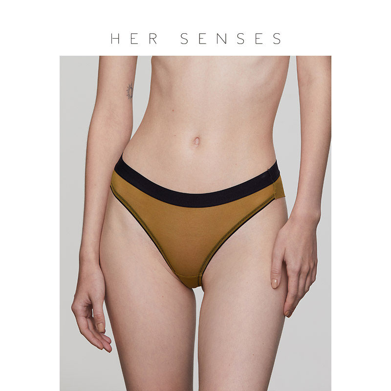 HER SENSES/何识感官女士内裤网纱丁字裤T裤低腰无痕性感P005,女士内衣/男士内衣/家居服,女丁字裤,淘宝优惠券,粉丝福利购,淘宝优惠卷