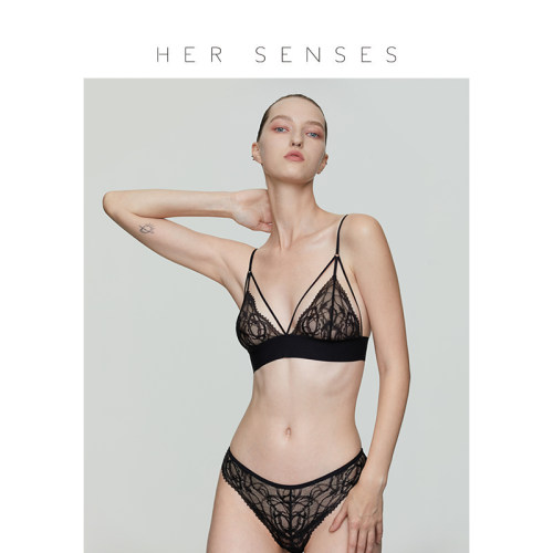 HERSENSES/何识钢圈三角杯文胸