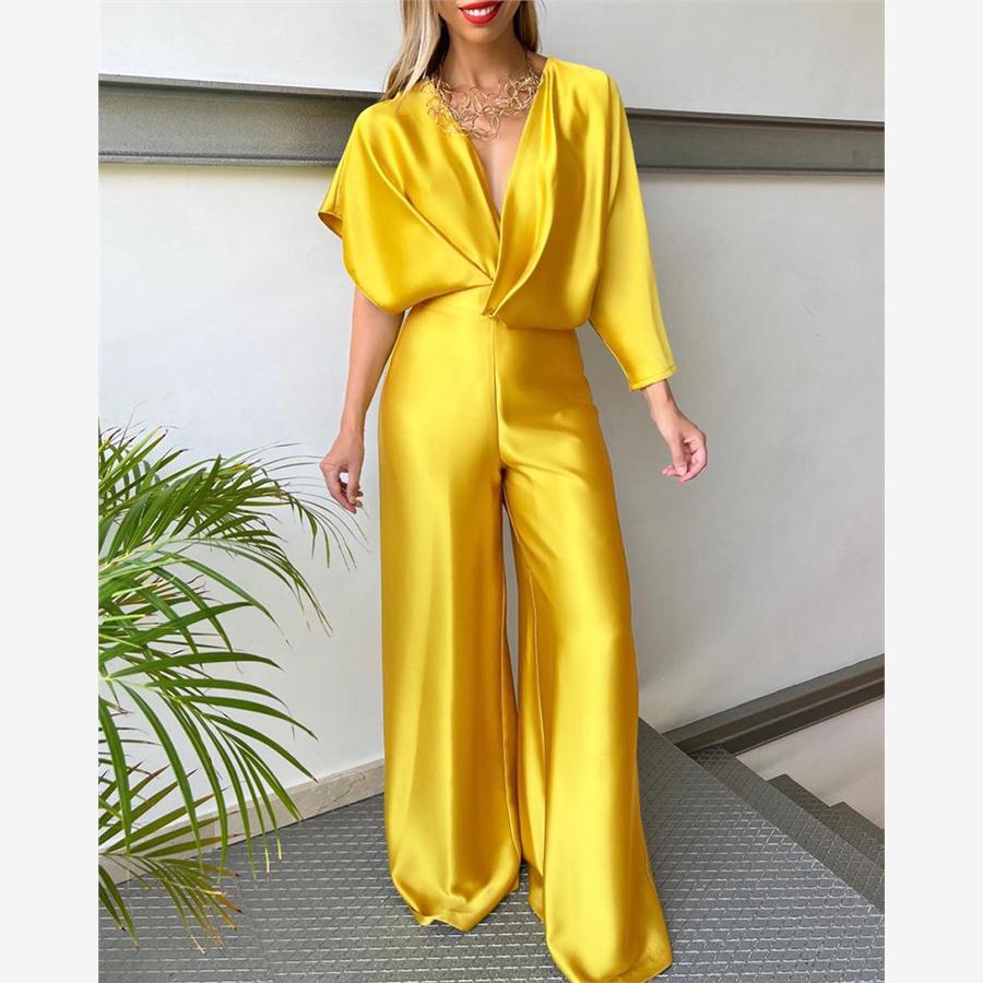SatinWideLegJumpsuitWo