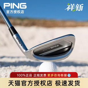 PING高尔夫球杆BunkR挖起杆大角度64度宽底部沙坑杆切杆新款 男士