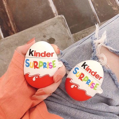 Super kinder cute eggs Wireless Bluetooth Earphone Case For