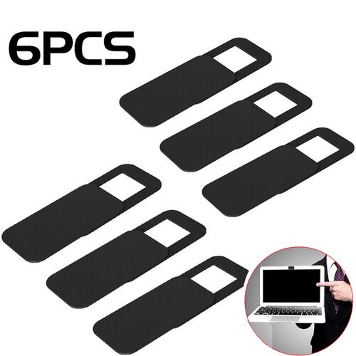 6/3/1Pcs Lens Cap Laptop Camera Sticker Webcam Case Cover f