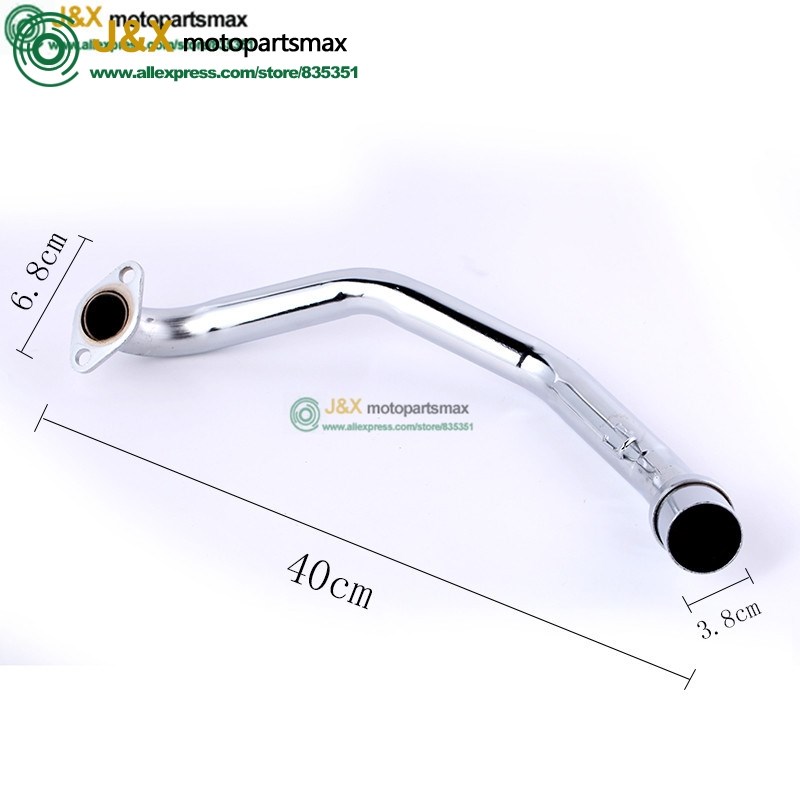 GY6 125 150cc Scooter motorcycle exhaust muffler contact pip