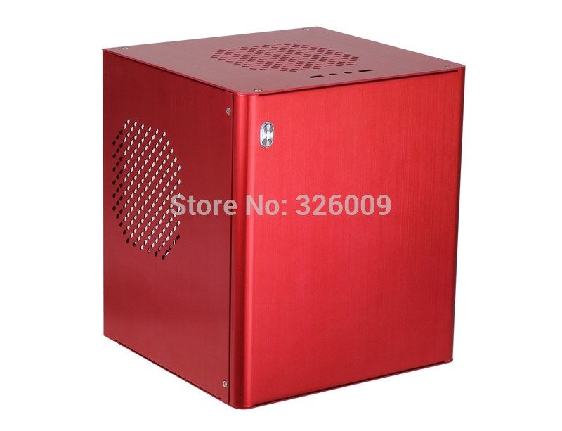 HTPC mini-ITX Chassis, aluminum, SB3.0, 3.5''HDD, Support St