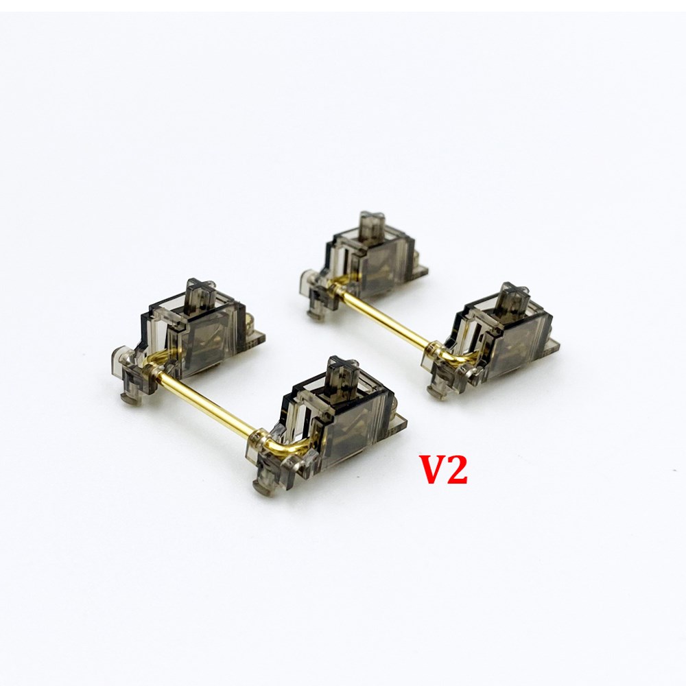 DUROCK Stabilizers V2 Screw in Keyboard Smokey Stabilizers