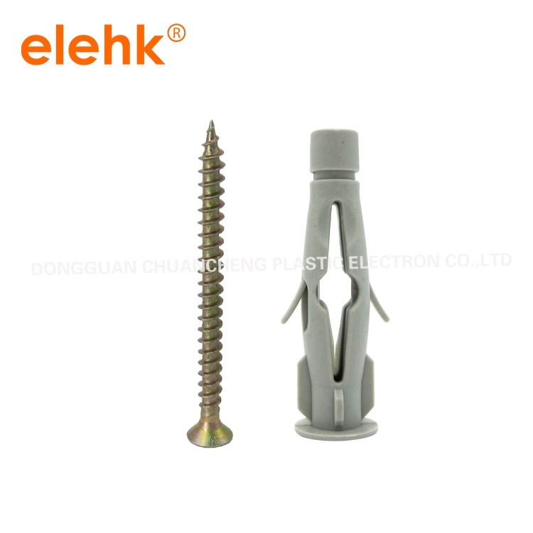 Good Useful 100pcs Plastic Self Drilling Hollow Wall Anchors