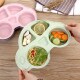 Feeding Kids Food Baby Tableware Cartoon Dishes Vegetabl