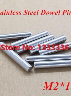 200pcs/lot M2*12 GB119 Stainless Steel Dowel Pins / Cylinder