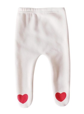 Cute love heart Conjoined tights Baby Boys Girls  autumn wi