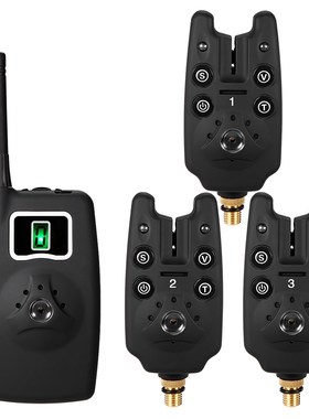 Lixada Wireless LED Fishing Bite Alarms Set Fishing Alarm Ki