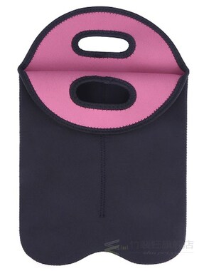 Portable 1/2 Bottles Neoprene Wine Bottle Freezer Bag Cooler