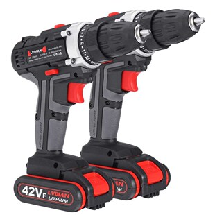 42V Cordless Impact Drill Driver Li-Ion Battery Electric Scr