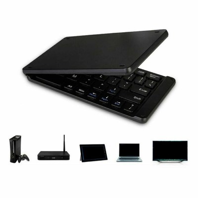 Foldable Bluetooth Wireless Keyboard Universal Light and Ha