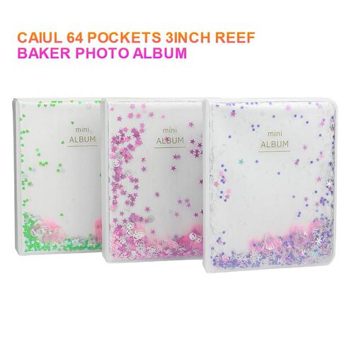 64 Pockets Instant Photo Album Picture Case For Fujifilm In