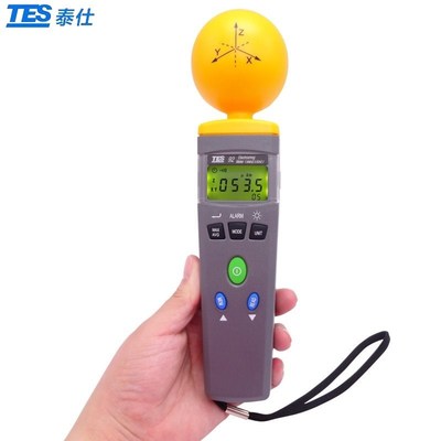 TES-92 EMF Meter Triaxial Data Logger The electromagnetic ra