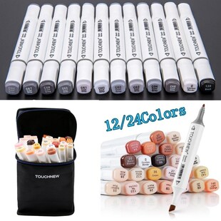 Tone Arti Markers Art Sketch Skin Gray Colors TOUCHNEW