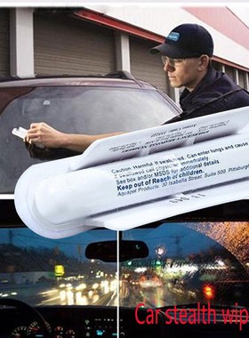 Car Window Wiper Cleaner Polish Plated Crystal Brush For Ca