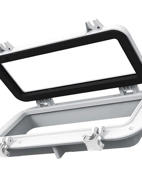 40x20cm Marine/Boat Portlight Access Hatch Window, Rectangul