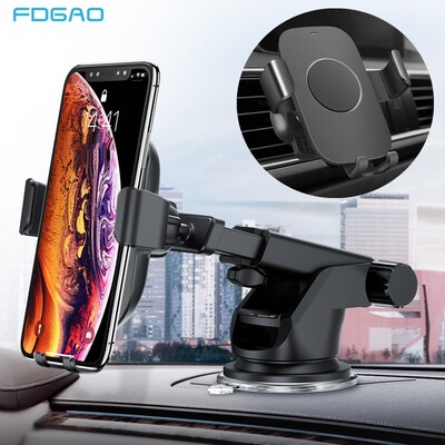 FDGAO 10W Wireless Car Charger Mount Gravity Clamping Phone