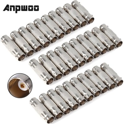 ANPWOO  solderless female cctv BNC connector BNC injector f