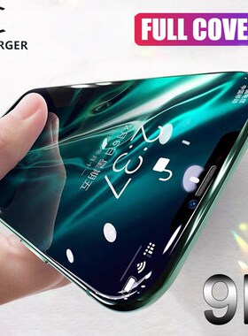 9D full cover tempered glass on The For iPhone X XS MAX XR