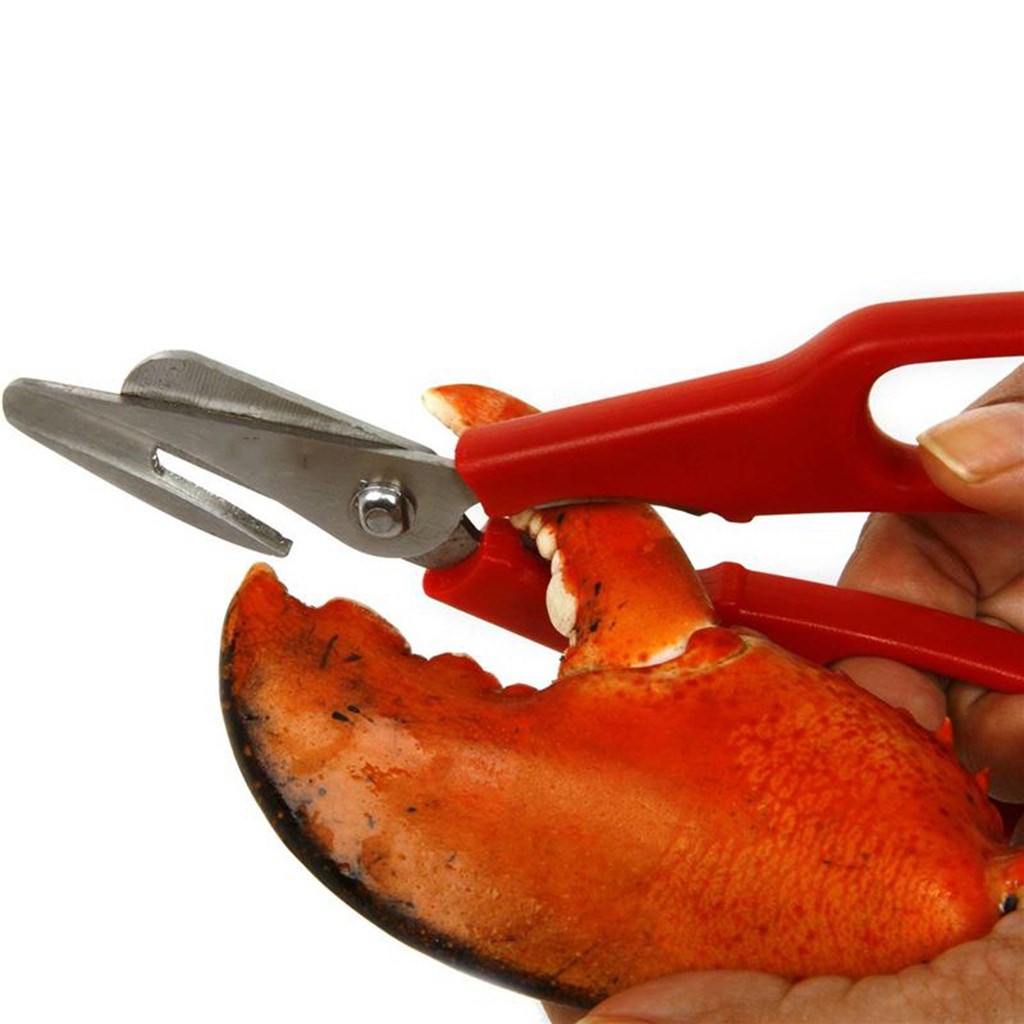 Lobster Fish Shrimp Crab Seafood Scissors Shears Snip Shells