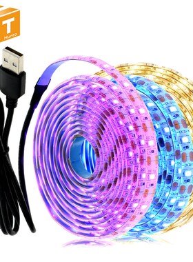 5V SB LED Strip Light 1M 2M Pink / Ice blue / Warm White / W