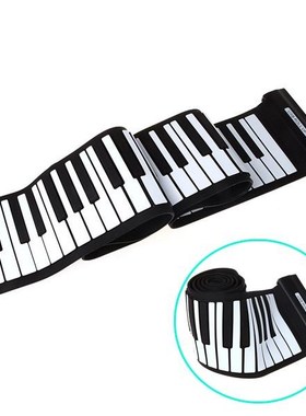 88 Keys MIDI Roll up Piano Silicone Electronic Keyboard Pian