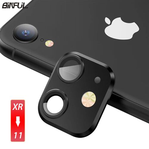 For iPhone XR Second Change Camera Lens Cover for Iphone 11