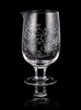 Free Shipping Japanese Pattern 750ml Stemmed Mixing Glass Fo
