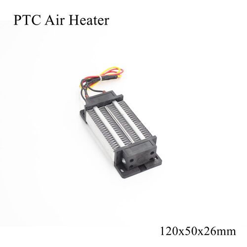 120x50x26mm 12V 220V 200W PTC Heater Ceramic Thermistor Air