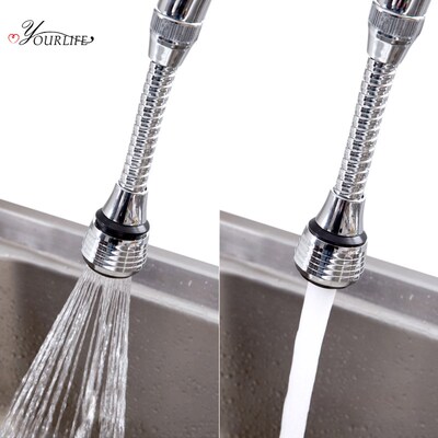 OYORLIFE 1pc Creative Rotating Faucet Extender Shower Head T