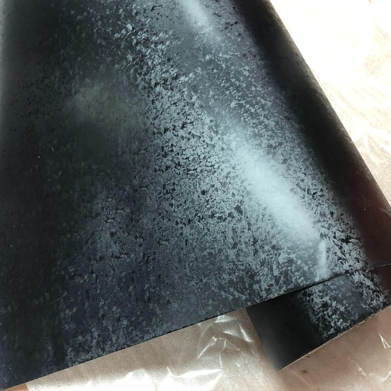 7 Sizes Glossy 3D forged black silver gold Carbon Fiber Wrap