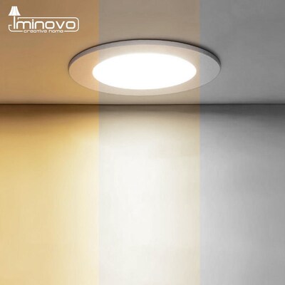 LED Downlight Dimmable 5W 7W 9W 12W 15W Round Bulb Lamp Ind