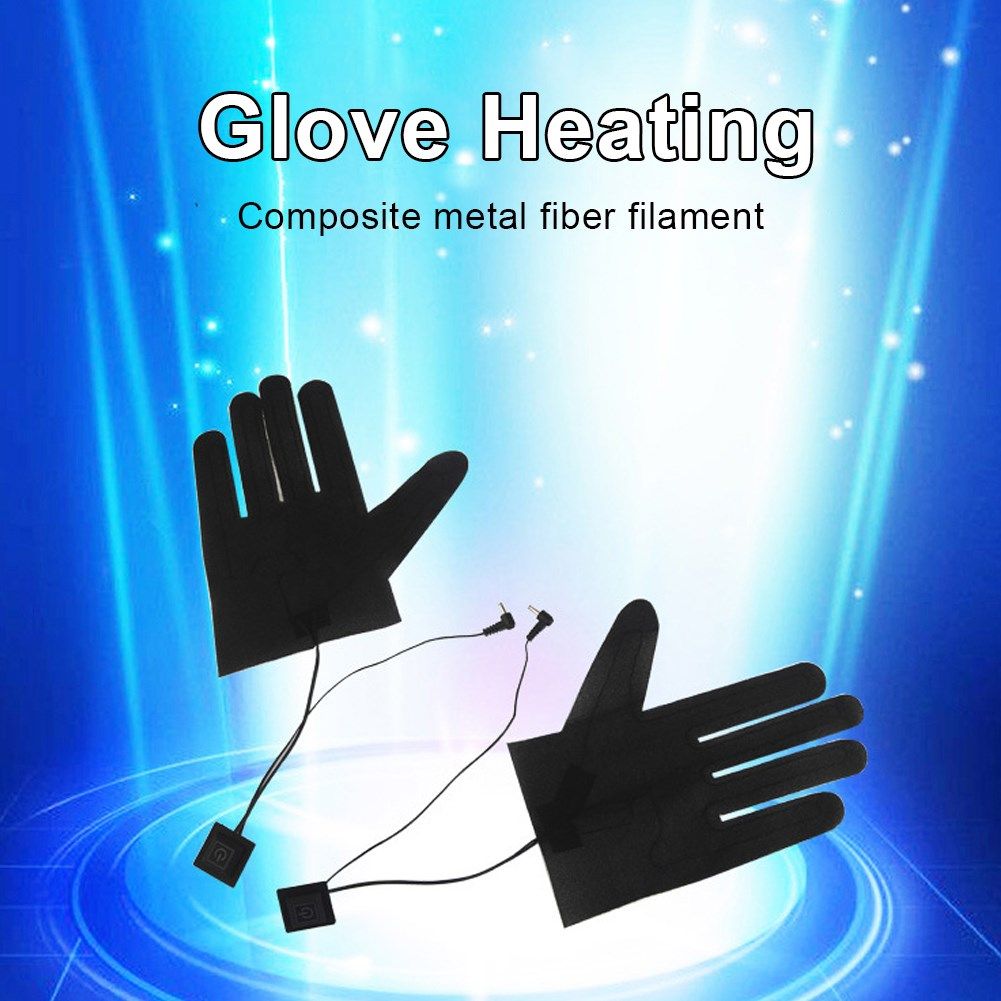 five finger gloves heating sheet dc power supply with three