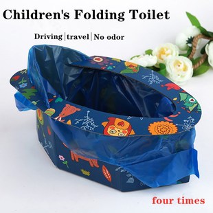 4time Unisex Children Folding Toilet Disposable Emergency C