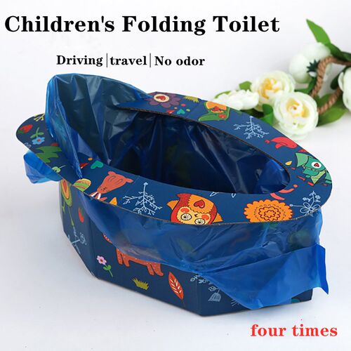 4time Unisex Children Folding Toilet Disposable Emergency C