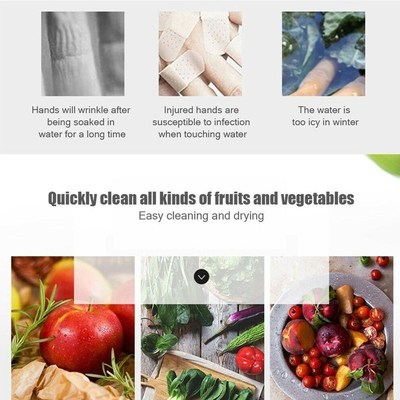 Vegetables Dryer  Kitchen Vegetables Washer Dryer Basket Dra