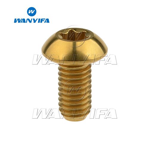 Titanium Bolt M5x10mm T25 Torx Head Screw for Bike Disc Brak