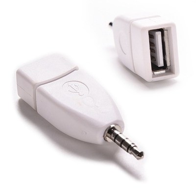 audio converter 3.5mm Male AUX Audio Plug Jack to USB 2.0 F